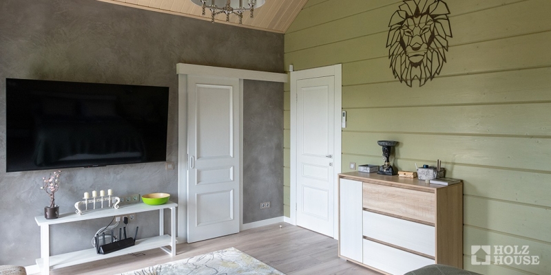 Дом из клееного бруса по проекту \"Прага-мини v.2\" Фото 23